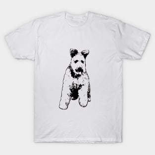 Pumi Minimalistic Dog Art T-Shirt